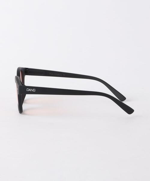 DANG SHADES(ダングシェイディーズ)の「<DANG SHADES>セレクト ブラック ピンク ファッション用グラス(メガネ・メンズ・ブラック・FREE)」の2枚目の写真