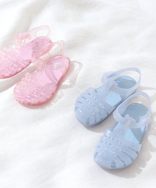 apres les cours(アプレレクール)の「ジェリーサンダル(サンダル・キッズ・ピンク/ラベンダー/シルバー/ミント/サーモンピンク/サックスブルー・15 /16/17/19/14/18)」の16枚目の写真