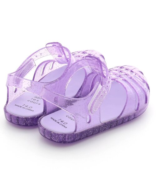 apres les cours(アプレレクール)の「ジェリーサンダル(サンダル・キッズ・ピンク/ラベンダー/シルバー/ミント/サーモンピンク/サックスブルー・15 /16/17/19/14/18)」の14枚目の写真