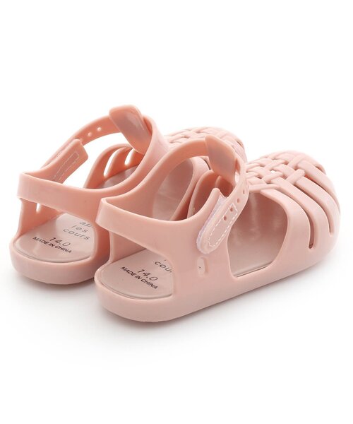 apres les cours(アプレレクール)の「ジェリーサンダル(サンダル・キッズ・ピンク/ラベンダー/シルバー/ミント/サーモンピンク/サックスブルー・15 /16/17/19/14/18)」の7枚目の写真