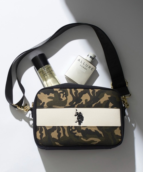 【U.S. POLO ASSN】ワイドボーダー　スクエアショルダーバック U04364AW000267_fw_thumbM.jpg