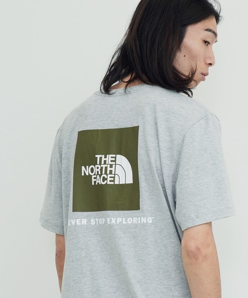 THE NORTH FACE(ザノースフェイス)の「【 海外流通モデル 】 THE NORTH FACE / ノースフェイス M S/S BOX NSE TEE 半袖 ボックス ロゴ Tシャツ(Tシャツ/カットソー・メンズ・ベージュ/グレー系その他/イエロー/ホワイト/ブラック/グレー/ネイビー/サックスブルー/エメラルドブルー/ピンク/グリーン・SMALL/MEDIUM/LARGE/X-LARGE/XX-LARGE)」の3枚目の写真