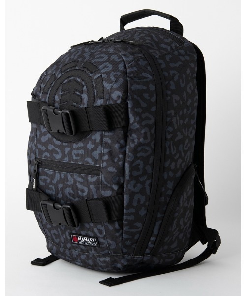 ELEMENT(エレメント)の「ELEMENT YOUTH(キッズサイズ) YT MOHAVE DLX バッグ 【2022年春夏モデル】/エレメントキッズバックパック・リュックサック(バックパック/リュック・キッズ・レオパード/ブラック/ベージュ/マルチ・FREE)」の4枚目の写真