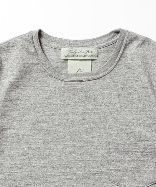REMI RELIEF（レミレリーフ）の「REMI RELIEF×Ray BEAMS / 別注 グレーポケットT（Tシャツ/カットソー・レディース・グレー・ONE SIZE）」の8枚目の写真