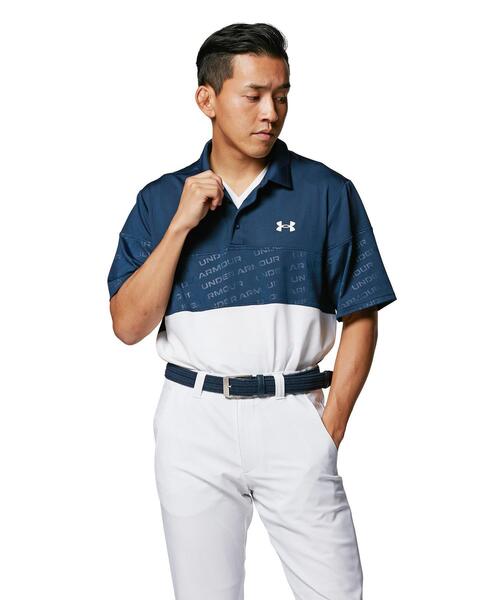 UNDER ARMOUR(アンダーアーマー)の「UAアイソチル フィッティド スリーブレス Vネックシャツ(ゴルフ/メンズ)(Tシャツ/カットソー・メンズ・ブラック/ホワイト・S/XXL/L/M/XL)」の12枚目の写真