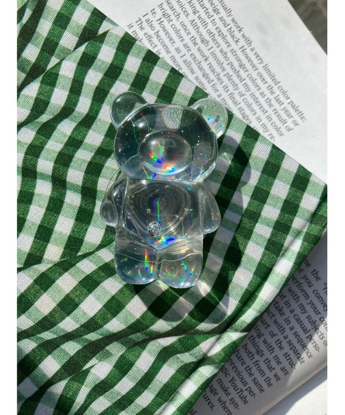 WC(ダブル シー)の「クリアスマホアクセサリー(スマホグッズ・レディース・その他1/その他2/ピンク/ブルー・FREE)」の4枚目の写真