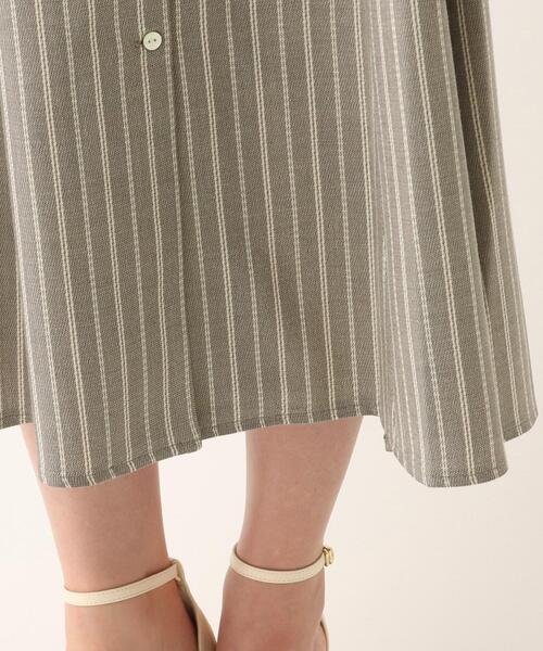 OPAQUE.CLIP（オペークドットクリップ）の「◆【CERCA/セルカ】ストライプシャツワンピース【WEB限定サイズ】（ワンピース・レディース・グレー系その他3/ホワイト系5・38/36/40）」の8枚目の写真