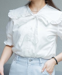 WEGO | WEGO/フリル襟リボンタイブラウス(シャツ/ブラウス)
