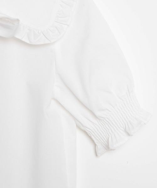 WEGO（ウィゴー）の「WEGO/フリル襟リボンタイブラウス（シャツ/ブラウス・レディース・ホワイト・FREE）」の7枚目の写真