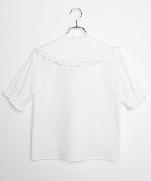 WEGO（ウィゴー）の「WEGO/フリル襟リボンタイブラウス（シャツ/ブラウス・レディース・ホワイト・FREE）」の14枚目の写真