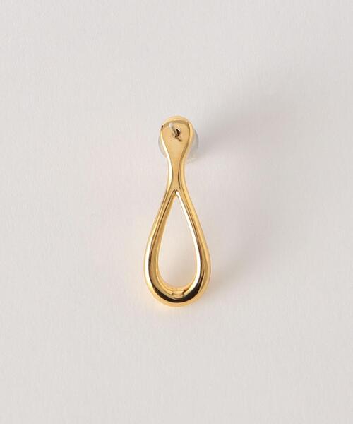 BEAUTY&YOUTH UNITED ARROWS（ビューティーアンドユースユナイテッドアローズ）の「コンビ ドロップ パーツ ピアス（ピアス（両耳用）・レディース・シルバー/ゴールド・FREE）」の4枚目の写真