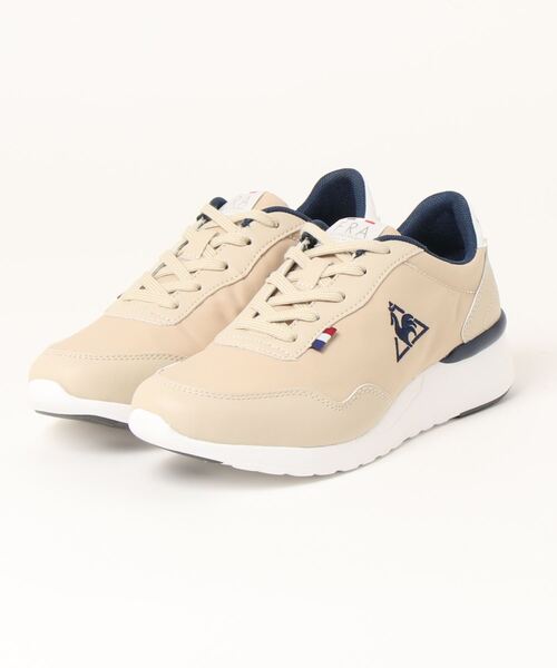 le coq sportif(ルコックスポルティフ)の「《le coq sportif》セギユ-ル リフト ZT(スニーカー・レディース・トリコロール/ベージュ/ブラック・24.5cm/25.0cm/23.0cm/24.0cm/23.5cm)」の3枚目の写真