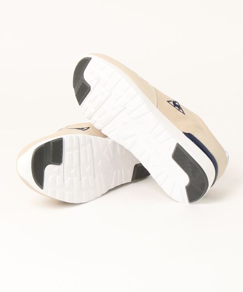 le coq sportif(ルコックスポルティフ)の「《le coq sportif》セギユ-ル リフト ZT(スニーカー・レディース・トリコロール/ベージュ/ブラック・24.5cm/25.0cm/23.0cm/24.0cm/23.5cm)」の5枚目の写真