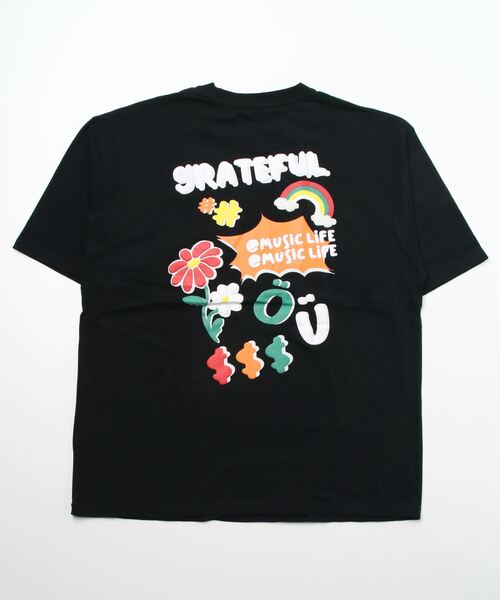 JOHN'S CLOSET（ジョンズクローゼット）の「【13】グラフィック発砲プリントTシャツ（Tシャツ/カットソー・メンズ・ブラック/ホワイト/ブルー/その他・MEDIUM/LARGE）」の17枚目の写真