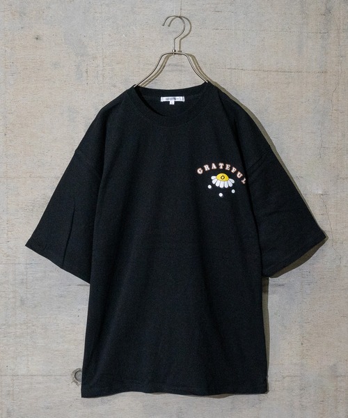 JOHN'S CLOSET（ジョンズクローゼット）の「【13】グラフィック発砲プリントTシャツ（Tシャツ/カットソー・メンズ・ブラック/ホワイト/ブルー/その他・MEDIUM/LARGE）」の3枚目の写真