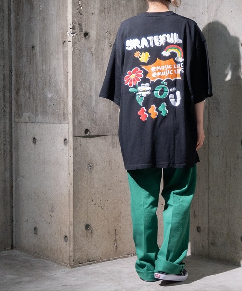 JOHN'S CLOSET（ジョンズクローゼット）の「【13】グラフィック発砲プリントTシャツ（Tシャツ/カットソー・メンズ・ブラック/ホワイト/ブルー/その他・MEDIUM/LARGE）」の16枚目の写真