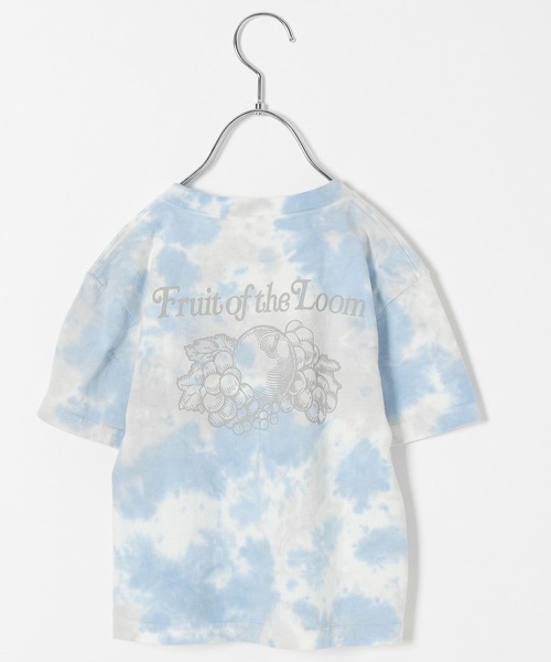 FRUIT OF THE LOOM（フルーツオブザルーム）の「【Fruit Of The Loom(フルーツオブザルーム)】タイダイトップス(KIDS)（Tシャツ/カットソー・キッズ・パープル/ピンク/ブルー・110cm/120cm/130cm/140cm）」の21枚目の写真