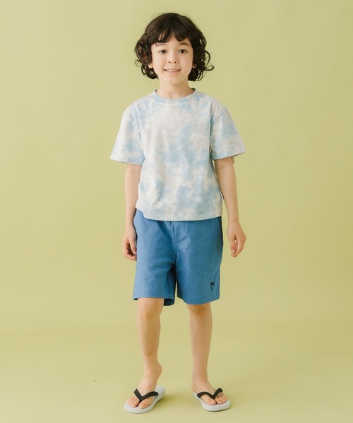 FRUIT OF THE LOOM（フルーツオブザルーム）の「【Fruit Of The Loom(フルーツオブザルーム)】タイダイトップス(KIDS)（Tシャツ/カットソー・キッズ・パープル/ピンク/ブルー・110cm/120cm/130cm/140cm）」の13枚目の写真