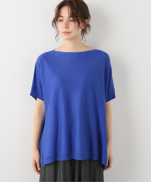 FRAMeWORK（フレームワーク）の「イタリア糸リネンコットンワイドプルオーバー（ニット/セーター・レディース・ブラック/ライトグレー/ブルー系その他・FREE）」の16枚目の写真