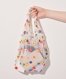 フラワーオーガンジーバッグ