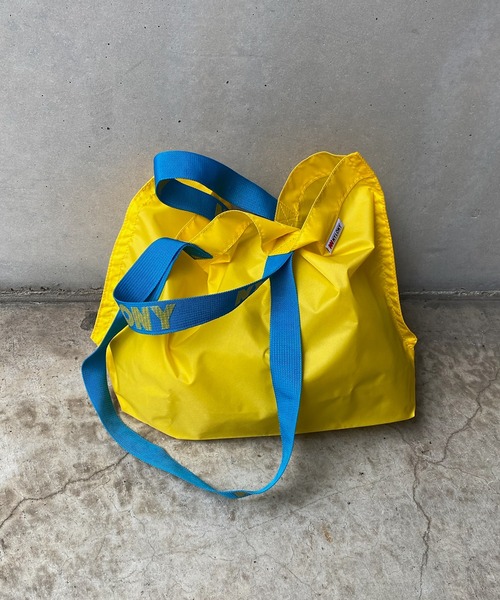 DouDou（ドゥドゥ）の「【NYLONY／ナイロニー】【WEB限定】 ツーハンドルトート小（トートバッグ・レディース・ブルー/イエロー/ブラック・FREE）」の3枚目の写真