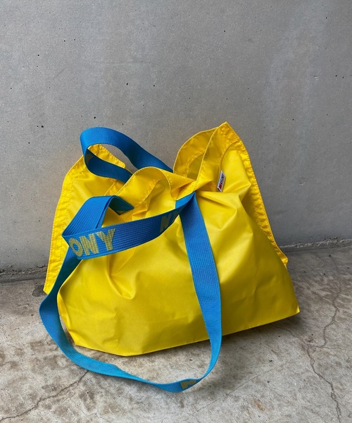 DouDou（ドゥドゥ）の「【NYLONY／ナイロニー】【WEB限定】 ツーハンドルトート小（トートバッグ・レディース・ブルー/イエロー/ブラック・FREE）」の8枚目の写真