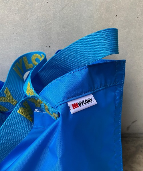 DouDou（ドゥドゥ）の「【NYLONY／ナイロニー】【WEB限定】 ツーハンドルトート小（トートバッグ・レディース・ブルー/イエロー/ブラック・FREE）」の5枚目の写真