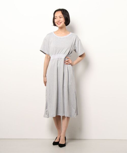 RUUX(ルーフ)の「5分袖 ワンピース(ワンピース・レディース・グレー/ブラック・MEDIUM/LARGE/X-LARGE/XX-LARGE)」の12枚目の写真