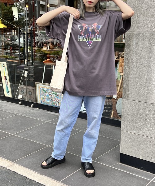 one way(ワンウェイ)の「ROCK BIG Tシャツ(Tシャツ/カットソー・レディース・ホワイト/チャコールグレー/ブラック/ホワイト系その他・FREE)」の10枚目の写真