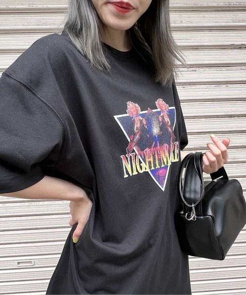 one way(ワンウェイ)の「ROCK BIG Tシャツ(Tシャツ/カットソー・レディース・ホワイト/チャコールグレー/ブラック/ホワイト系その他・FREE)」の21枚目の写真