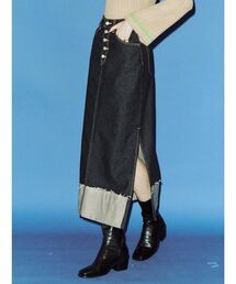 jouetie | サイドスリットストレートスカート【デニムスカート】(デニムスカート)