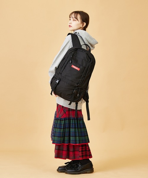 MILKFED.(ミルクフェド)の「PLAID PATCHWORK SKIRT(スカート・レディース・レッド/イエロー・ONE SIZE)」の12枚目の写真