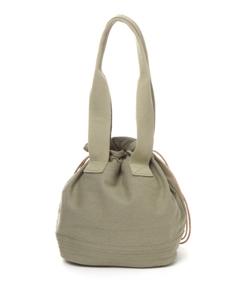 studio CLIP（スタディオクリップ）の「キャンバス巾着トートバッグ（トートバッグ・レディース・ナチュラル/カーキ/ブラウン・FREE）」の9枚目の写真