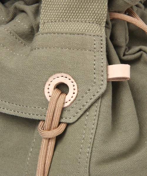 studio CLIP（スタディオクリップ）の「キャンバス巾着トートバッグ（トートバッグ・レディース・ナチュラル/カーキ/ブラウン・FREE）」の4枚目の写真