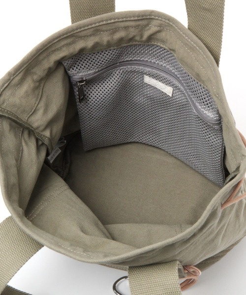 studio CLIP（スタディオクリップ）の「キャンバス巾着トートバッグ（トートバッグ・レディース・ナチュラル/カーキ/ブラウン・FREE）」の10枚目の写真