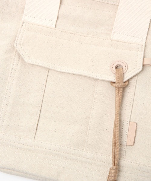 studio CLIP（スタディオクリップ）の「キャンバス巾着トートバッグ（トートバッグ・レディース・ナチュラル/カーキ/ブラウン・FREE）」の5枚目の写真