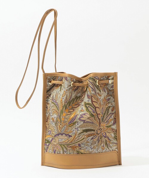 TOMORROWLAND （トゥモローランド）の「FEEL AND TASTE プリント ミニ フラットバッグ（ショルダーバッグ・レディース・ベージュ系その他2・FREE）」の6枚目の写真