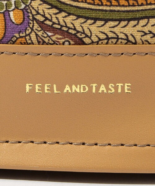TOMORROWLAND （トゥモローランド）の「FEEL AND TASTE プリント ミニ フラットバッグ（ショルダーバッグ・レディース・ベージュ系その他2・FREE）」の3枚目の写真