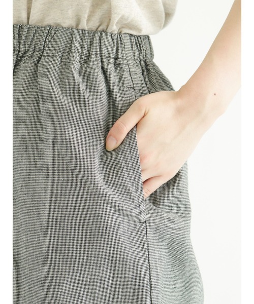 Samansa Mos2(サマンサ モスモス)の「【クールコットン】柄アソートテーパードパンツ(その他パンツ・レディース・ブラック/ベージュ/カーキ/モカ/チャコール/キナリ・フリ-)」の8枚目の写真