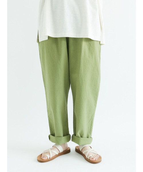 Samansa Mos2(サマンサ モスモス)の「【クールコットン】柄アソートテーパードパンツ(その他パンツ・レディース・ブラック/ベージュ/カーキ/モカ/チャコール/キナリ・フリ-)」の15枚目の写真