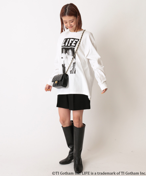 U by SPICK&SPAN（ユーバイスピックアンドスパン）の「【SCREEN STARS】BEST LIFEコラボロンT Michael Jackson◆（Tシャツ/カットソー・レディース・ホワイト・FREE）」の3枚目の写真