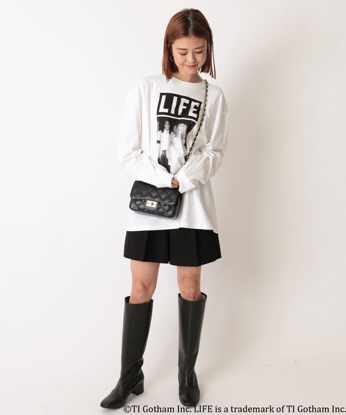 U by SPICK&SPAN（ユーバイスピックアンドスパン）の「【SCREEN STARS】BEST LIFEコラボロンT Michael Jackson◆（Tシャツ/カットソー・レディース・ホワイト・FREE）」の4枚目の写真
