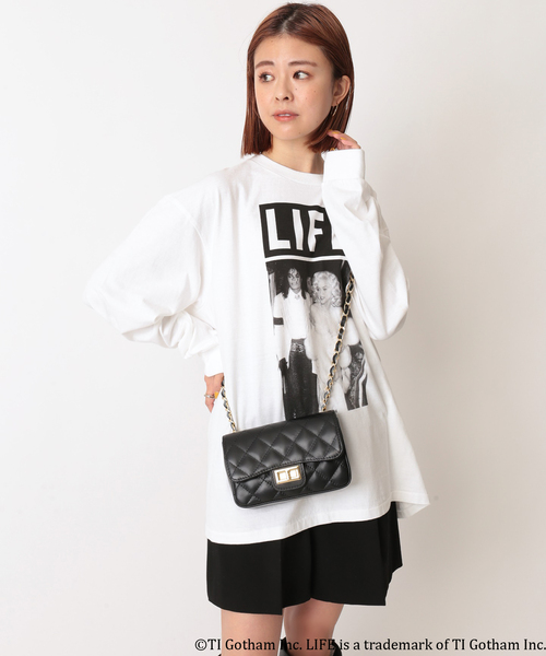 U by SPICK&SPAN（ユーバイスピックアンドスパン）の「【SCREEN STARS】BEST LIFEコラボロンT Michael Jackson◆（Tシャツ/カットソー・レディース・ホワイト・FREE）」の5枚目の写真