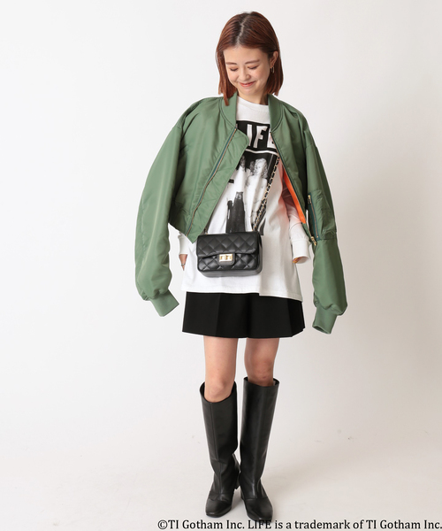 U by SPICK&SPAN（ユーバイスピックアンドスパン）の「【SCREEN STARS】BEST LIFEコラボロンT Michael Jackson◆（Tシャツ/カットソー・レディース・ホワイト・FREE）」の6枚目の写真