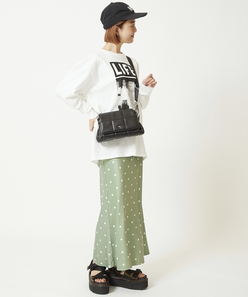 U by SPICK&SPAN（ユーバイスピックアンドスパン）の「【SCREEN STARS】BEST LIFEコラボロンT Michael Jackson◆（Tシャツ/カットソー・レディース・ホワイト・FREE）」の10枚目の写真