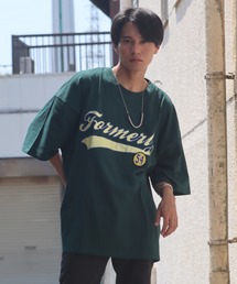 『Bling leads』ワッペンオーバーサイズTシャツ