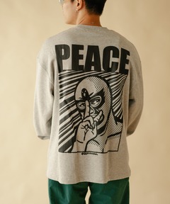 PEACEスウェットビッグTEE