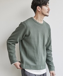 UNION STATION | 12Gアンサンブルクルーネックニット/セットアイテム/マシンウォッシャブル(ニット/セーター)