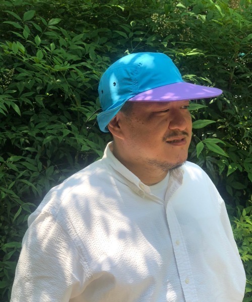 BEAVER(ビーバー)の「FAZZRA/ファズラ NYLON EAR CAP ナイロンイヤーキャップ(キャップ・メンズ・ブラック/ベージュ/ネイビー/ターコイズブルー系・F)」の4枚目の写真