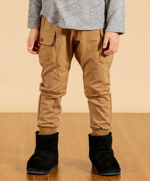 F.O.KIDS（エフオーキッズ）の「サイドポケットマチ付パンツ（その他パンツ・キッズ・ブラウン/グレー/インディゴブルー/キャメル・80/100/110/120/95/140/130/90）」の4枚目の写真